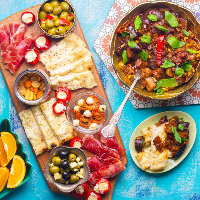 Aubergine Caponata