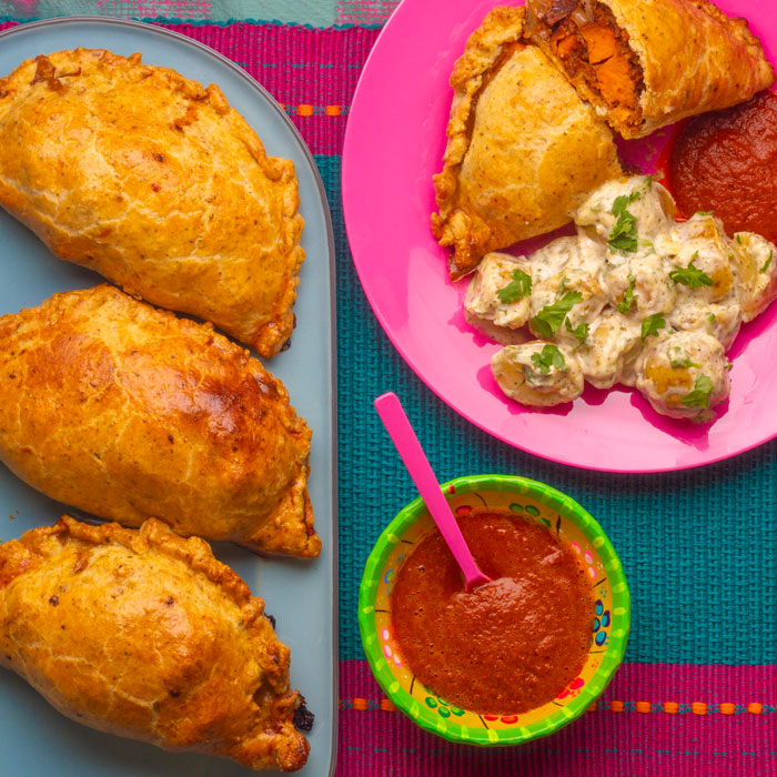 Mexican-Style Cornish Pasties