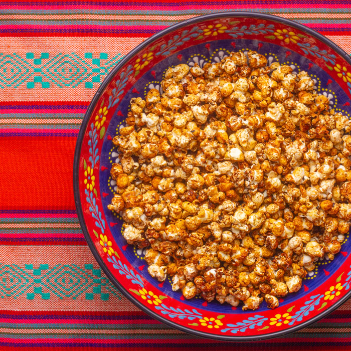 Spicy Honey Popcorn