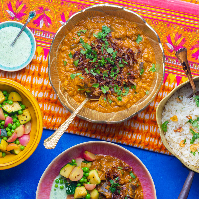 Brinjal Dhal