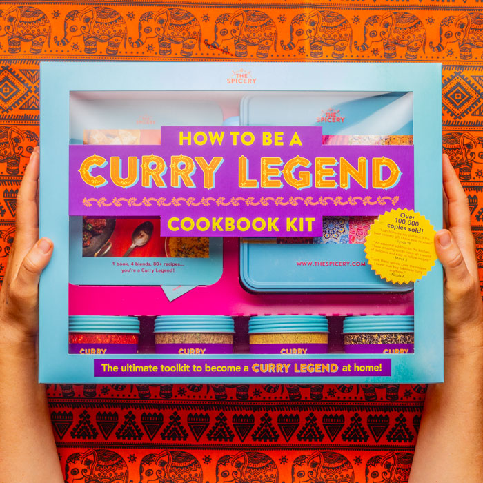 Wholesale - How to be a Curry Legend Cookbook Kit (Case of 5 Kits)