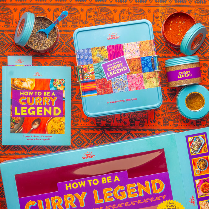 Wholesale - How to be a Curry Legend Cookbook Kit (Case of 5 Kits)