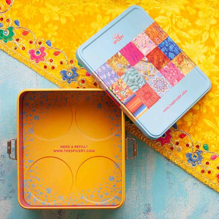 Legend Square Storage Tin