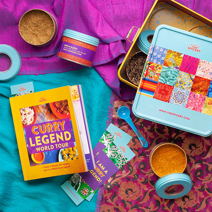 Curry Legend World Tour Cookbook Kit