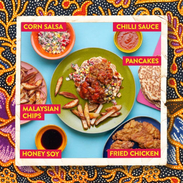 FEBRUARY: Food Truck - Malaysian Fried Chicken with Pancakes & Honey Soy