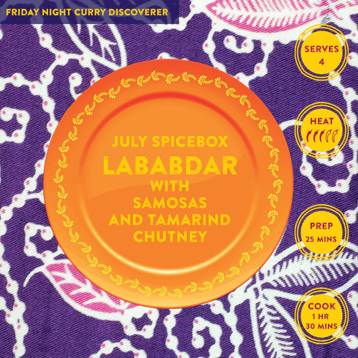 JULY: Friday Night Curry Discoverer - Lababdar with Samosas and Tamarind Chutney