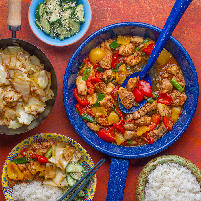 Sichuan Three Pepper Chicken