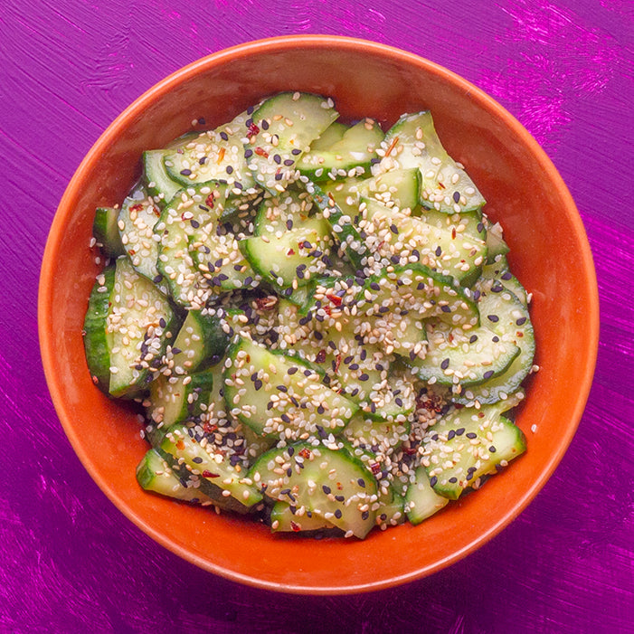 Sesame Cucumber Salad