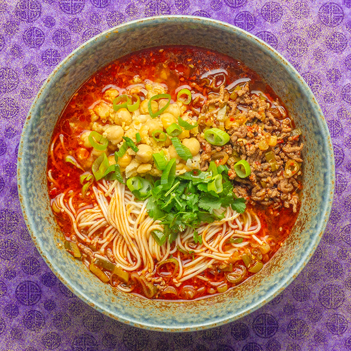 Spicy Chongqing Beef Noodles