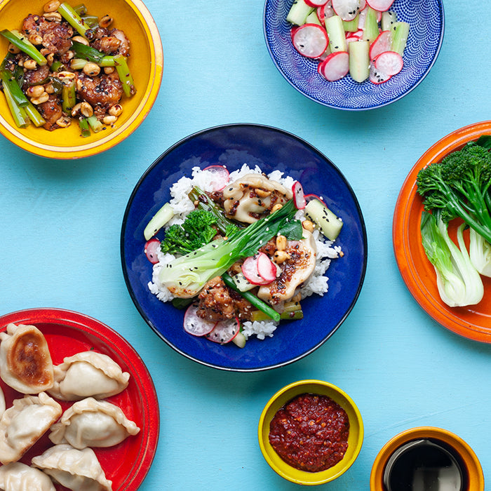 AUGUST: Food Truck - Sichuan Spicy Rice Bowl with Potstickers