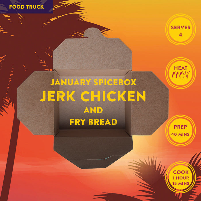 JANUARY: Food Truck - Jerk Chicken and Fry Bread