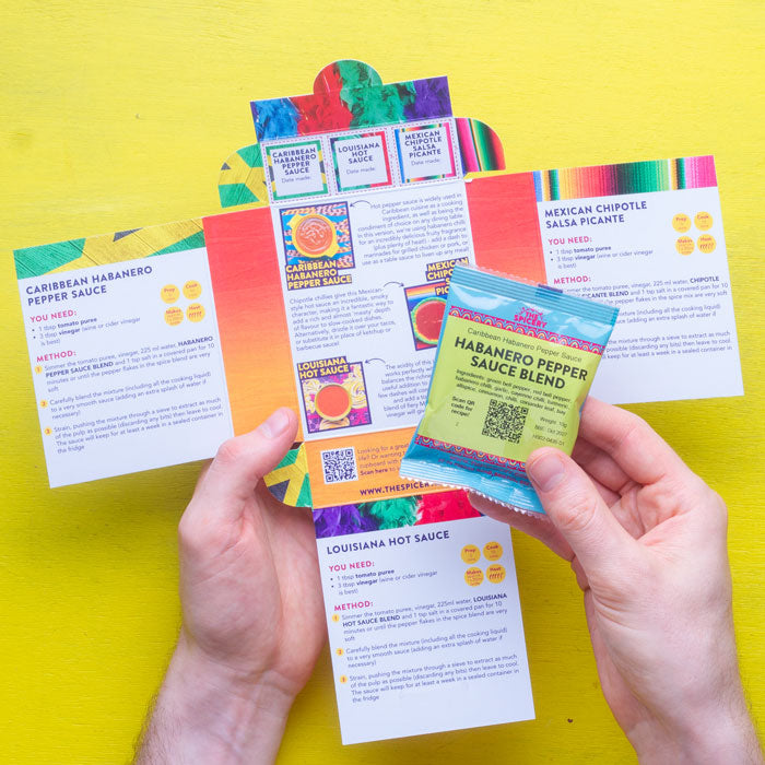 Make Your Own Hot Sauces Recipe Kit