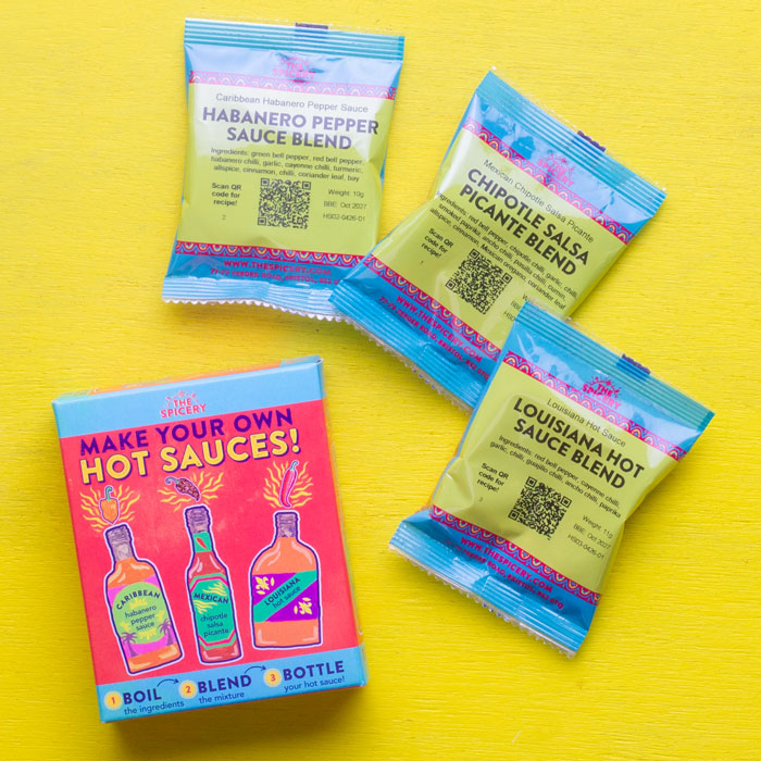 Make Your Own Hot Sauces Recipe Kit