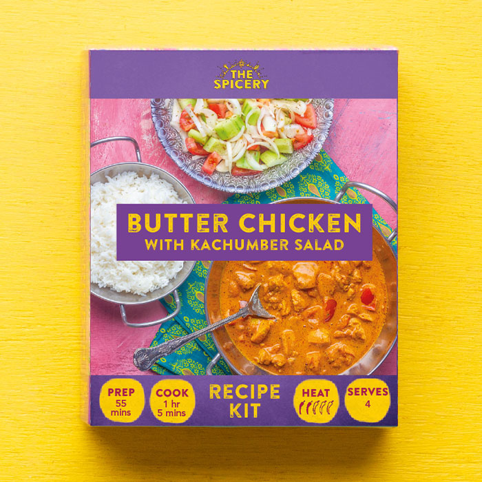 Butter Chicken with Kachumber Salad