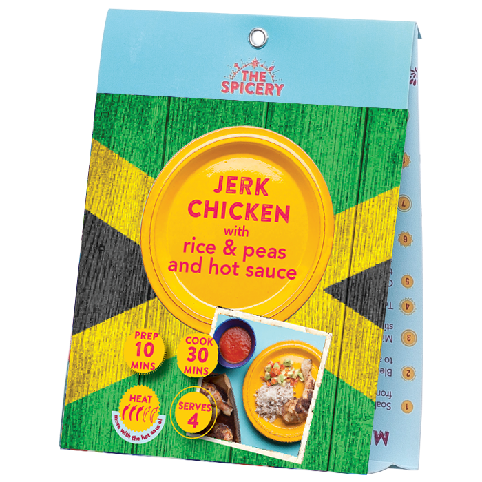 Jerk Chicken with Hot Sauce