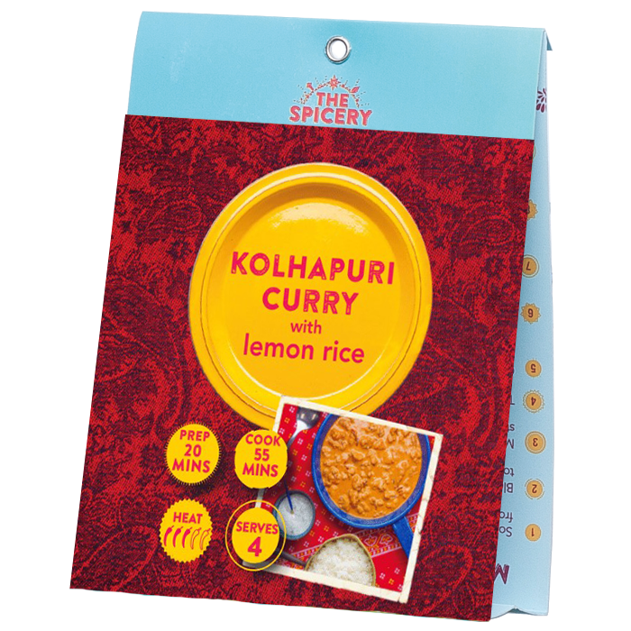 Kolhapuri Curry with Lemon Rice