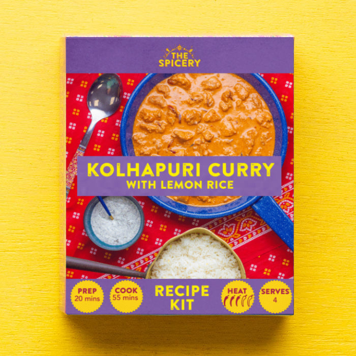 Kolhapuri Curry with Lemon Rice