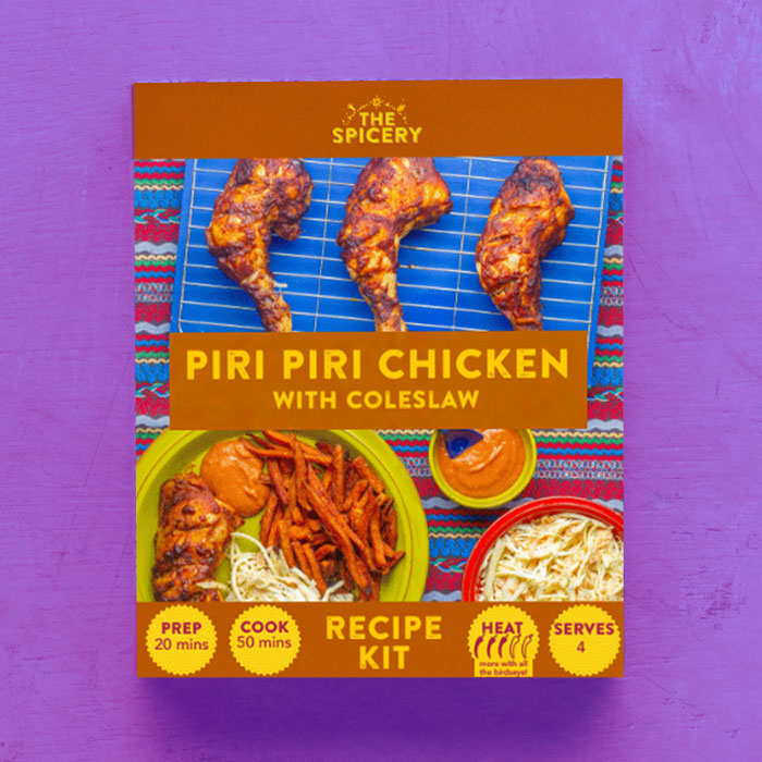 Piri Piri Chicken with Coleslaw