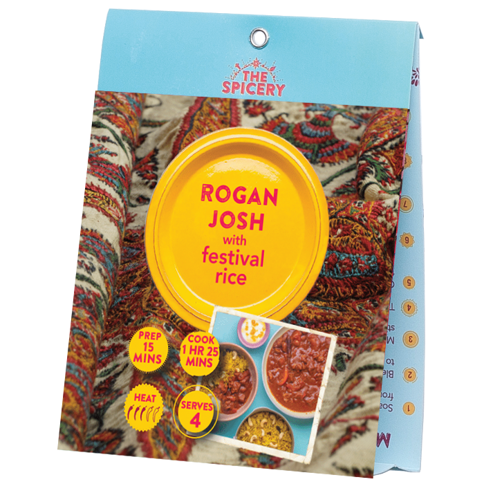 Rogan Josh with Festival Rice