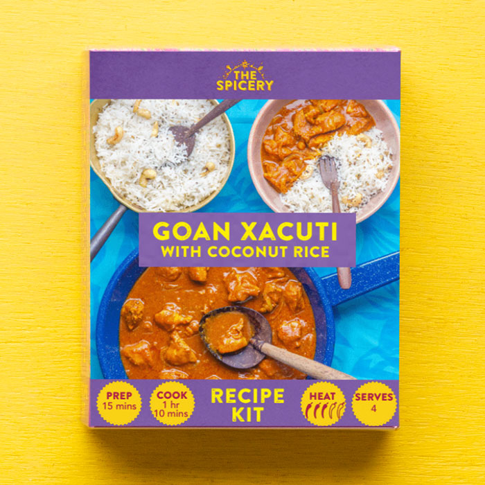 Goan Xacuti with Coconut Rice