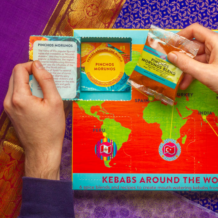 Kebabs Around the World Gift Box