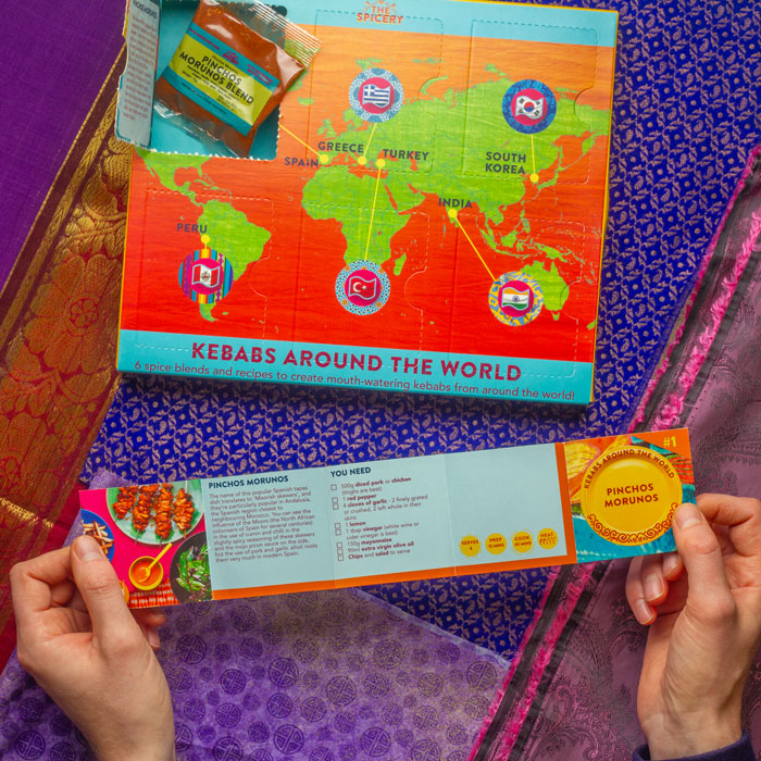 Kebabs Around the World Gift Box