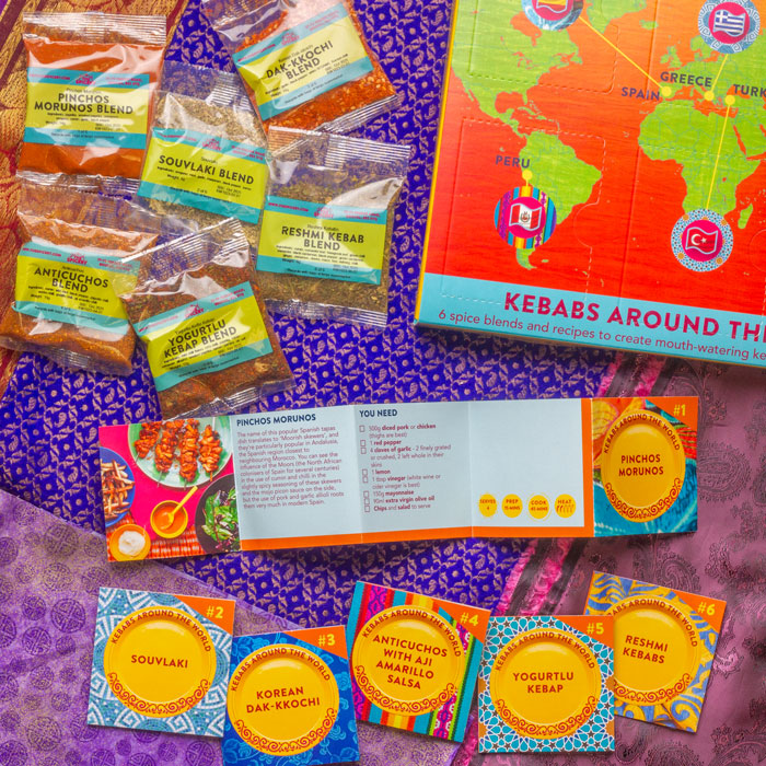 Kebabs Around the World Gift Box