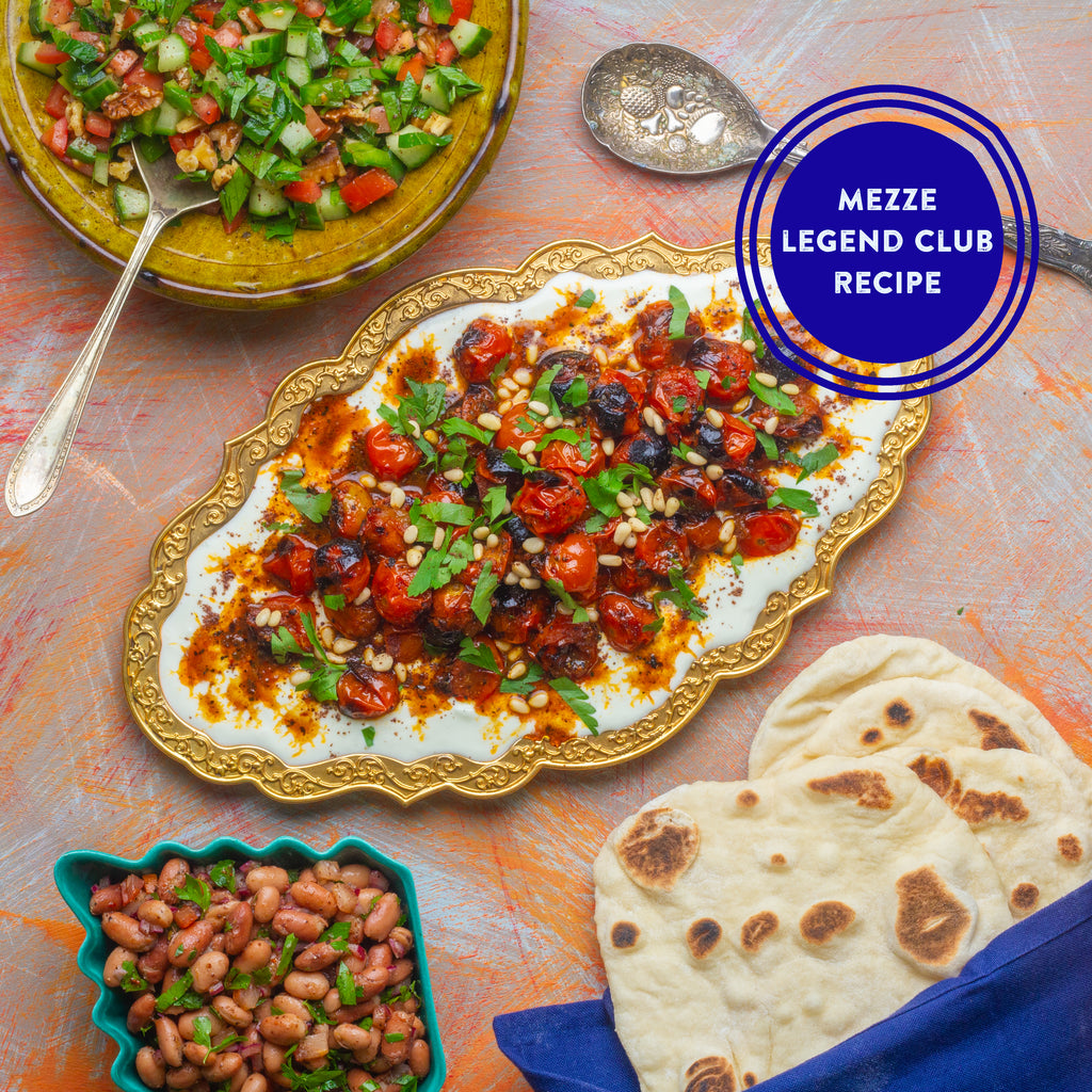 Grilled Tomatoes with Labneh