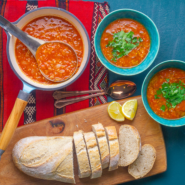 Tomato & Bulgur Wheat Soup