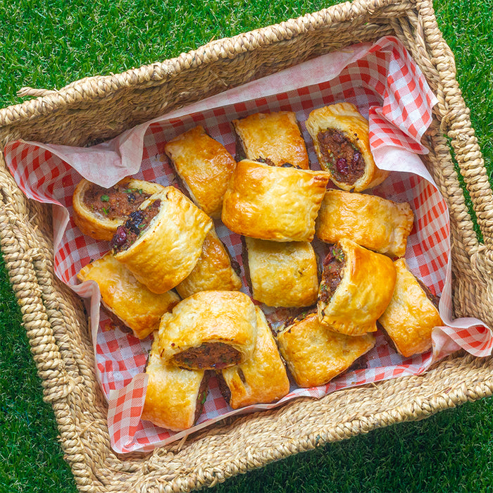Jewelled Sausage Rolls