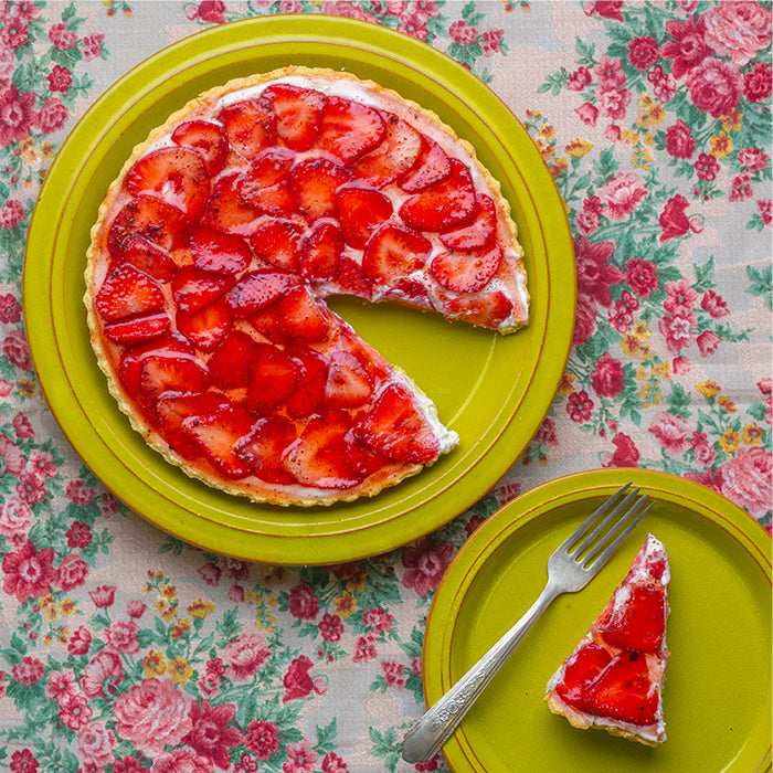 Strawberry Sumak Tart