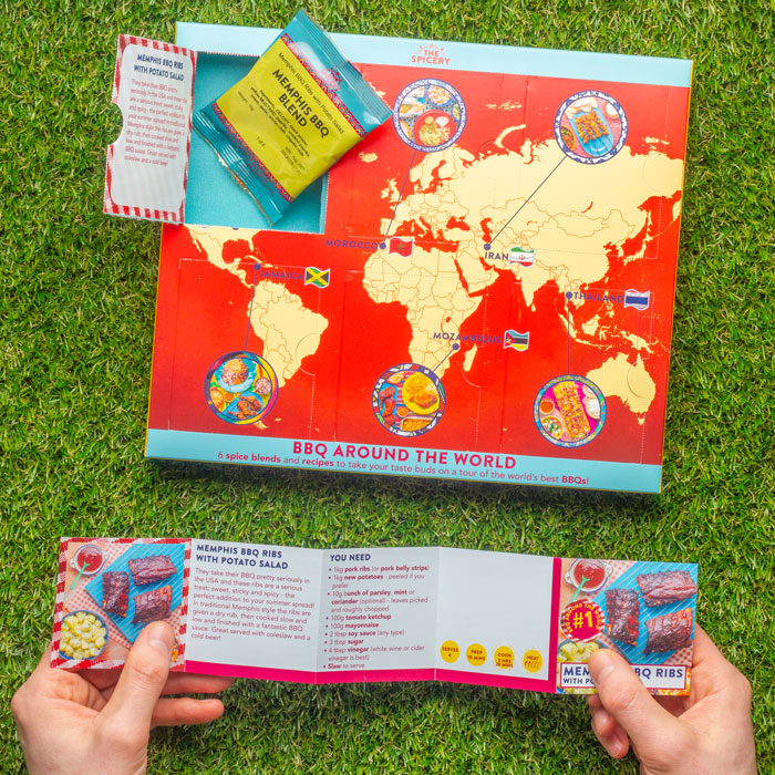 BBQ Around the World Gift Box