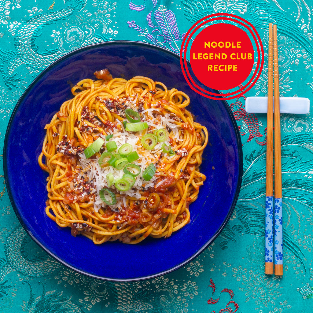 Spicy Tomato Butter Noodles