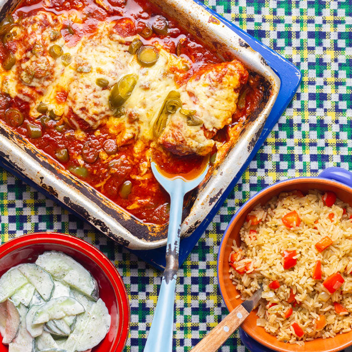 Tex-Mex Smothered Chicken