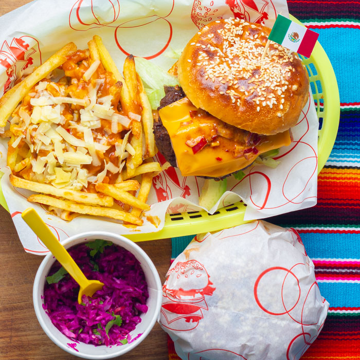 Hamburguesa Mexicana