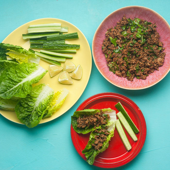 Thai Larb Salad ~ Gai Yang with Sweet Chilli Sauce