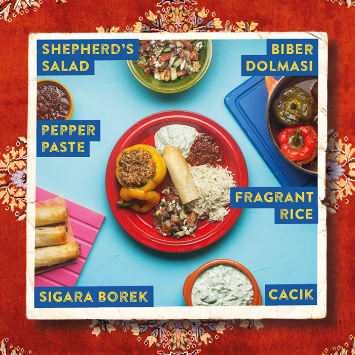 NOVEMBER: World Kitchen Explorer - Turkish Biber Dolmasi with Shepherd's Salad