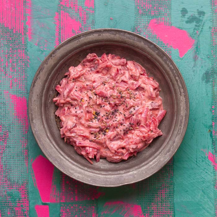 Beetroot Raita