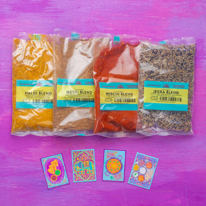 A Complete Set of Curry Legend Blend Refills