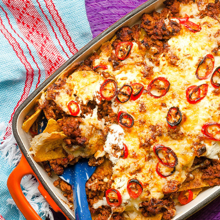 Chilli Beef Nachos
