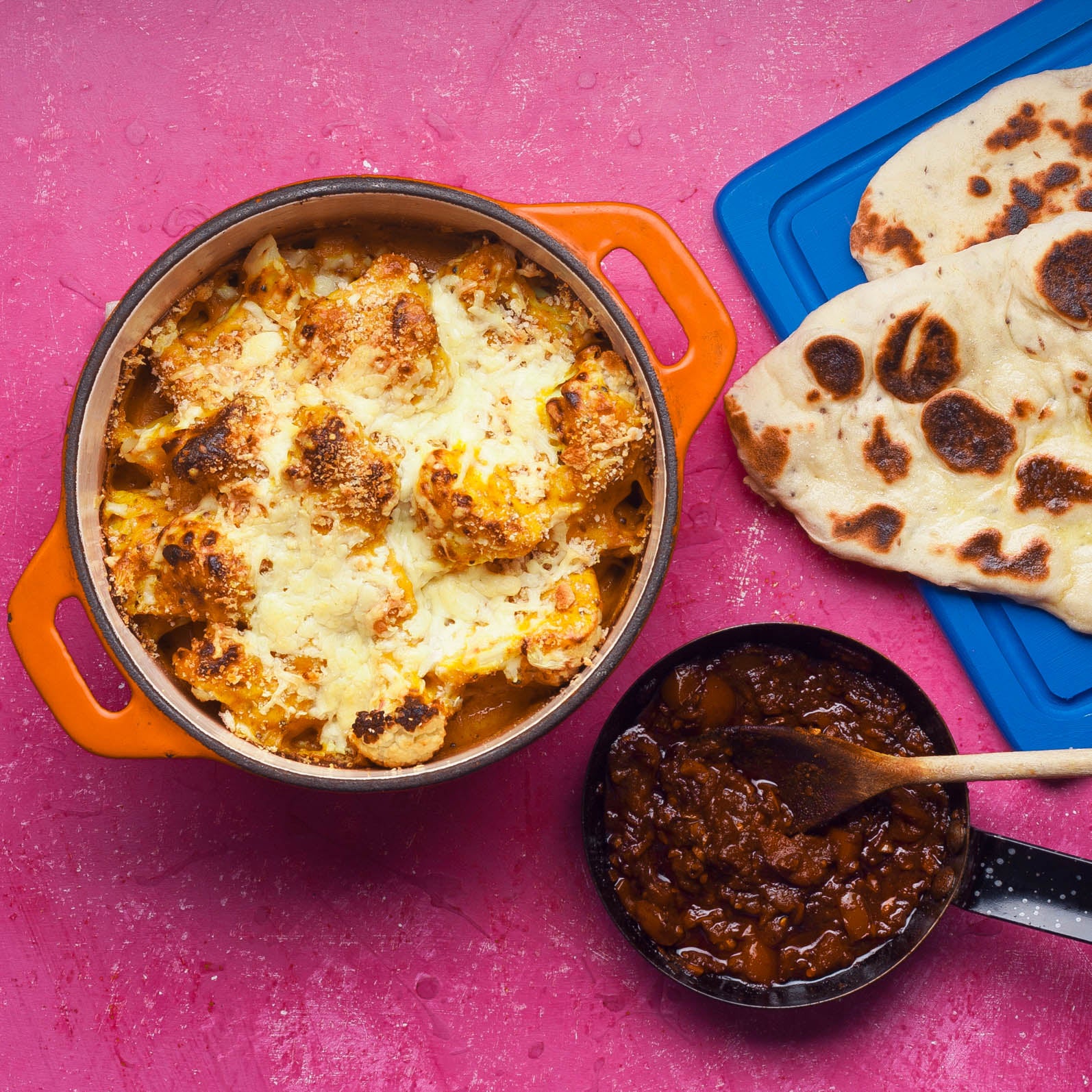 Spicy Cauliflower Cheese