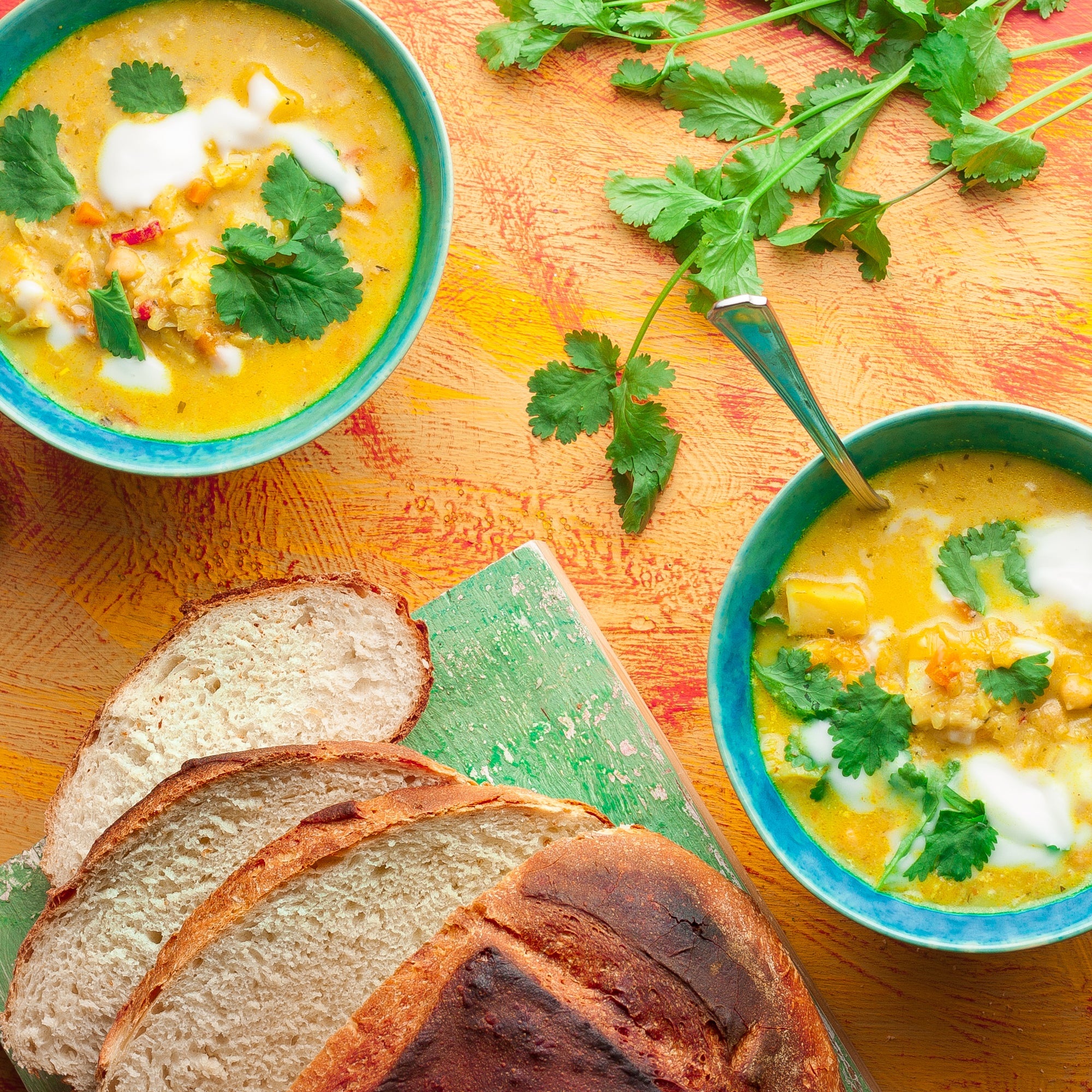 Curried Winter Veg Chowder