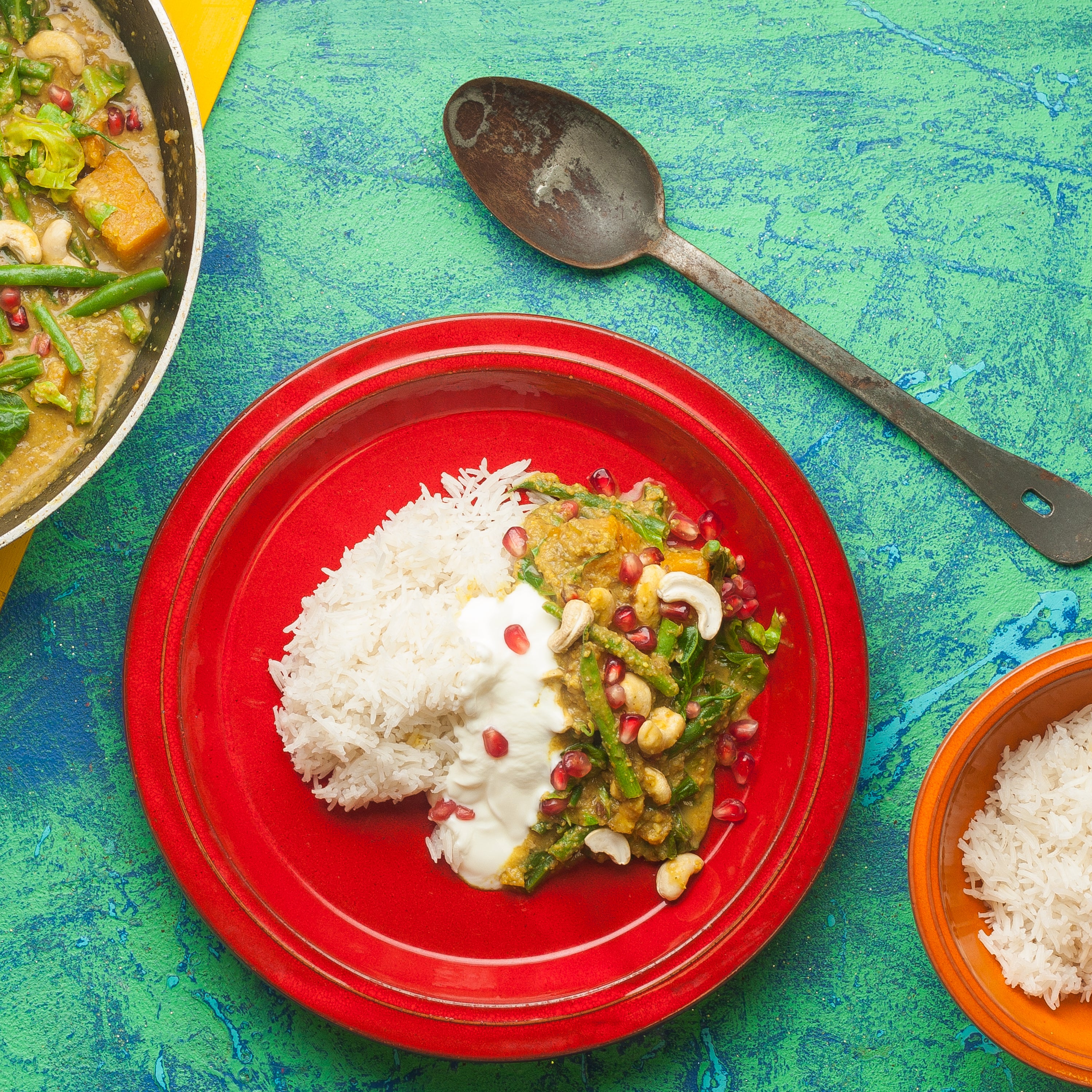Jewelled Winter Veg Korma