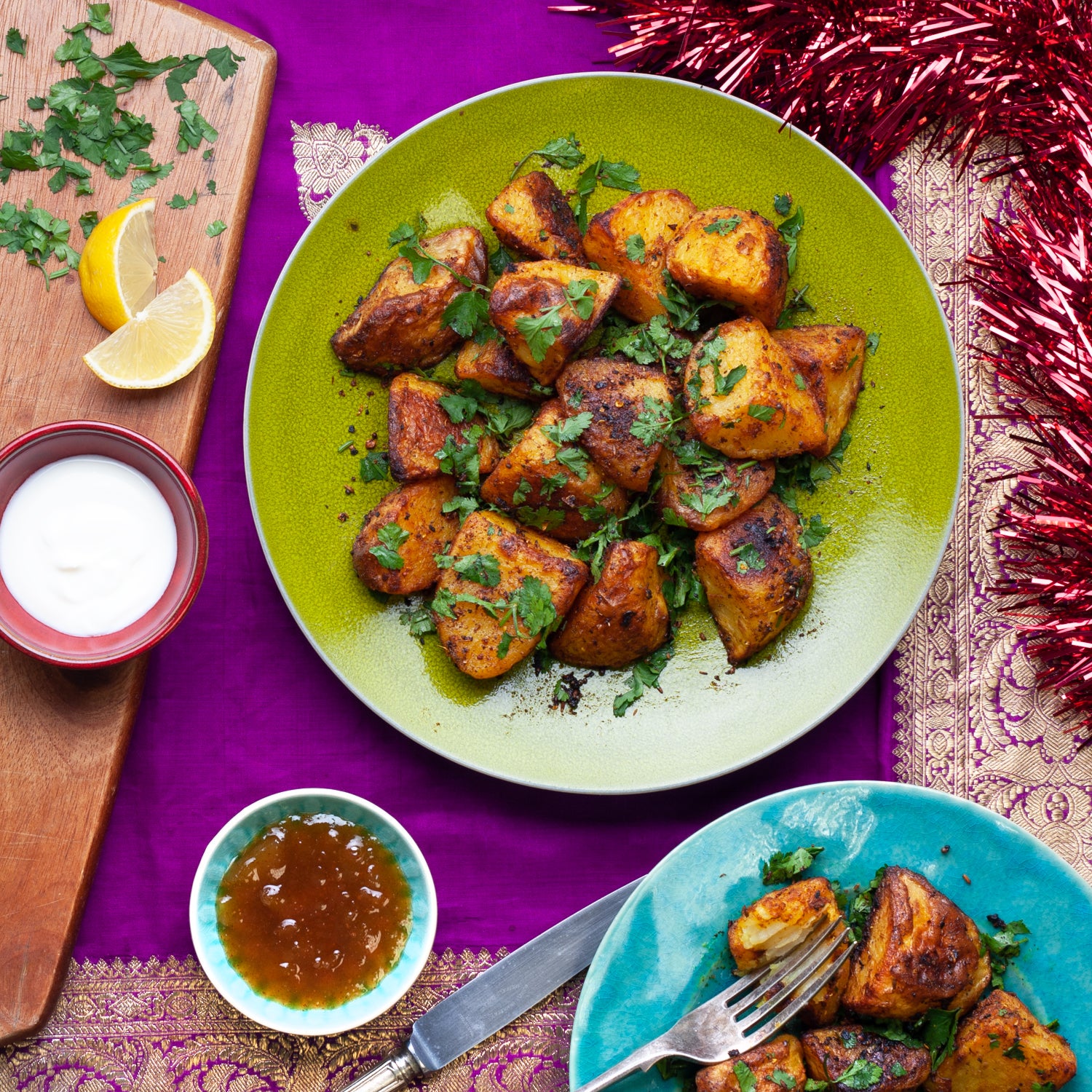 Bombay Roast Potatoes