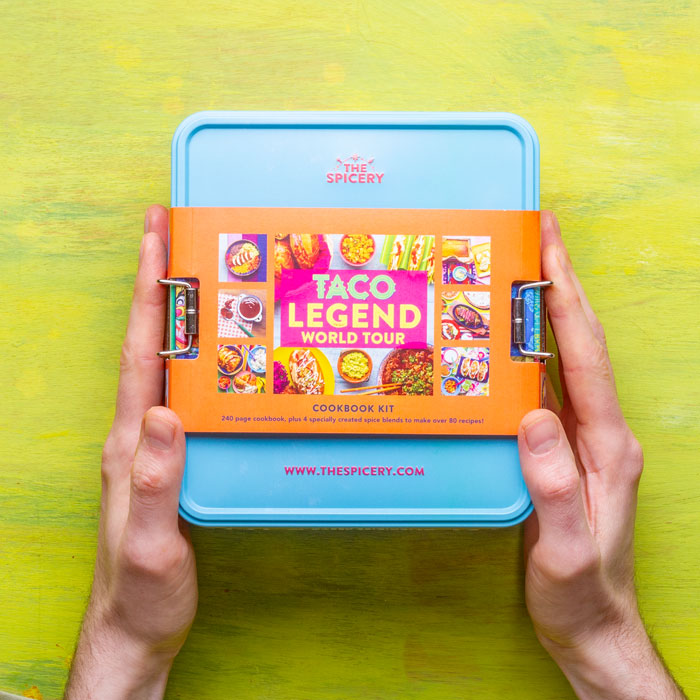 Taco Legend World Tour Cookbook Kit