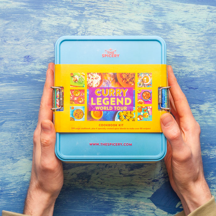 Curry Legend World Tour Cookbook Kit