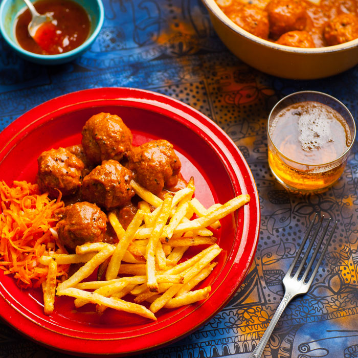 Frikkadel Curry