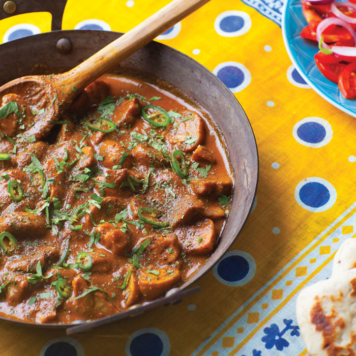 Garlic Mushroom Balti