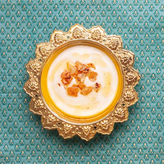 Garlic Raita
