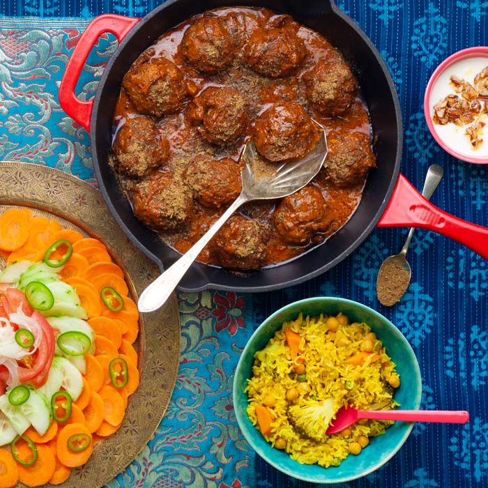 Keema Kofta Curry